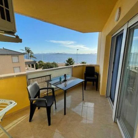 La Manga Blue With Pool And Seaview Apartment Murcia Bagian luar foto